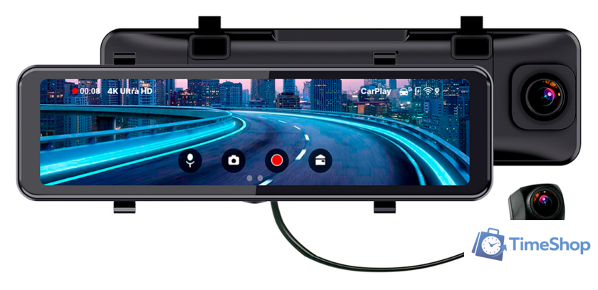Видеорегистратор-зеркало TrendVision CarPlay Mirror - Изображение №1 — Интернет-магазин Time-Shop
