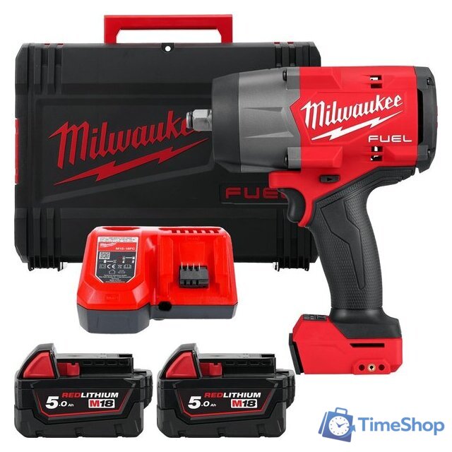 Гайковерт Milwaukee M18 FUEL M18FHIW2F12-502X 4933492783 (с 2-мя АКБ, кейс) - Изображение №1 — Интернет-магазин Time-Shop