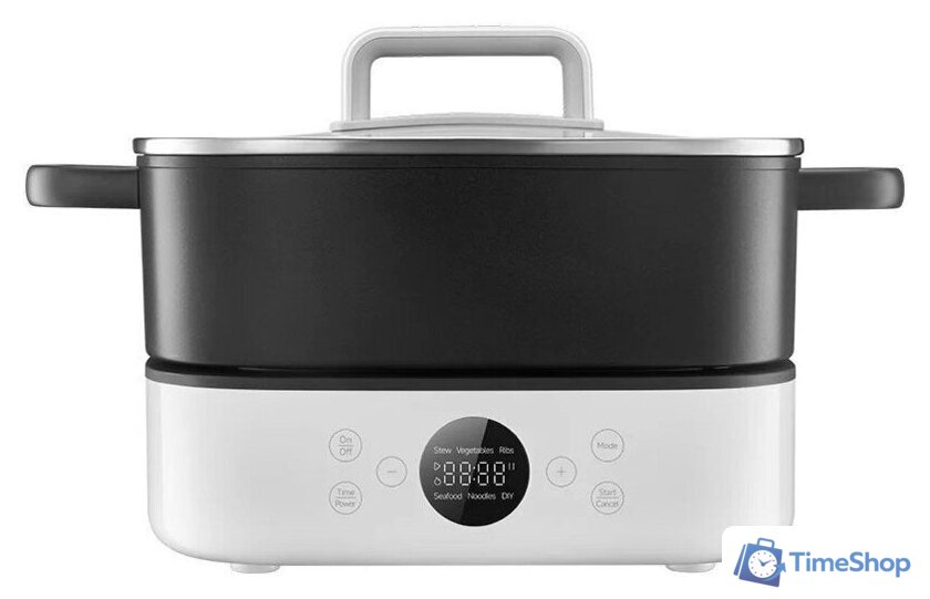 Электрокастрюля Xiaomi Multifunctional Hot Pot Cooker 6L MEH01 (евровилка) - Изображение №1 — Интернет-магазин Time-Shop