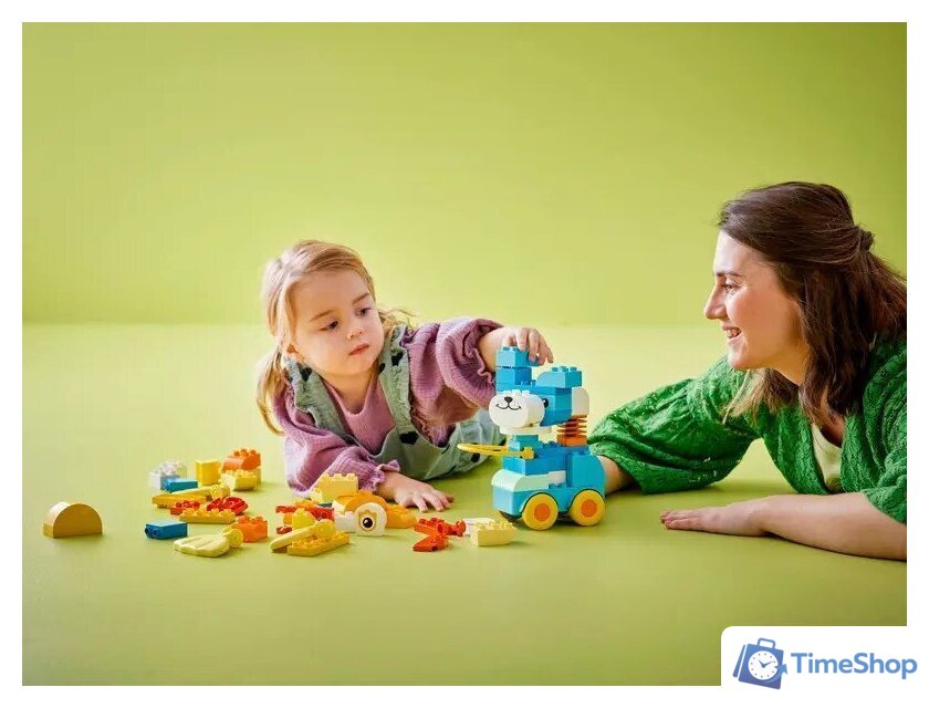 Конструктор LEGO Duplo Животные на колесах 3в1 10448 - Изображение №7 — Интернет-магазин Time-Shop