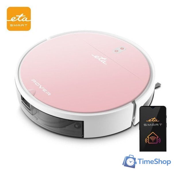 Робот-пылесос ETA Rover 1248 90030 (розовый) - Изображение №7 — Интернет-магазин Time-Shop