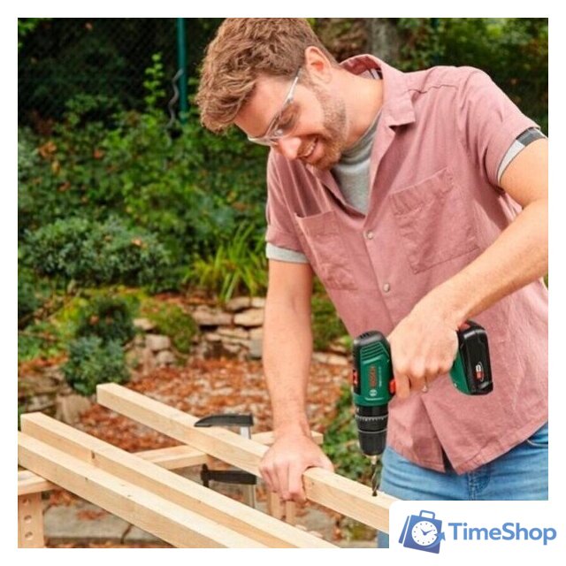 Ударная дрель-шуруповерт Bosch EasyImpact 18V-40 06039D8102 (с 2-мя АКБ, кейс) - Изображение №5 — Интернет-магазин Time-Shop