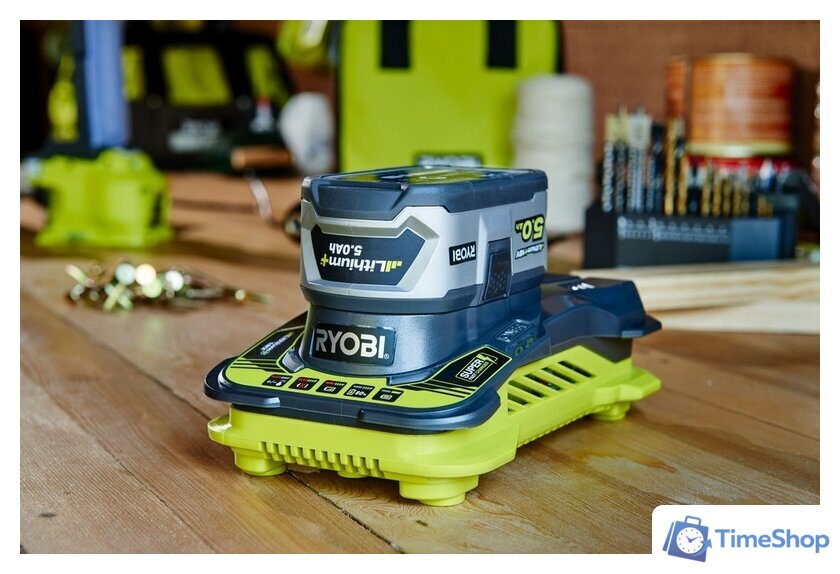 Зарядное устройство Ryobi RC18-150 ONE+ 5133002638 (18В) - Изображение №4 — Интернет-магазин Time-Shop