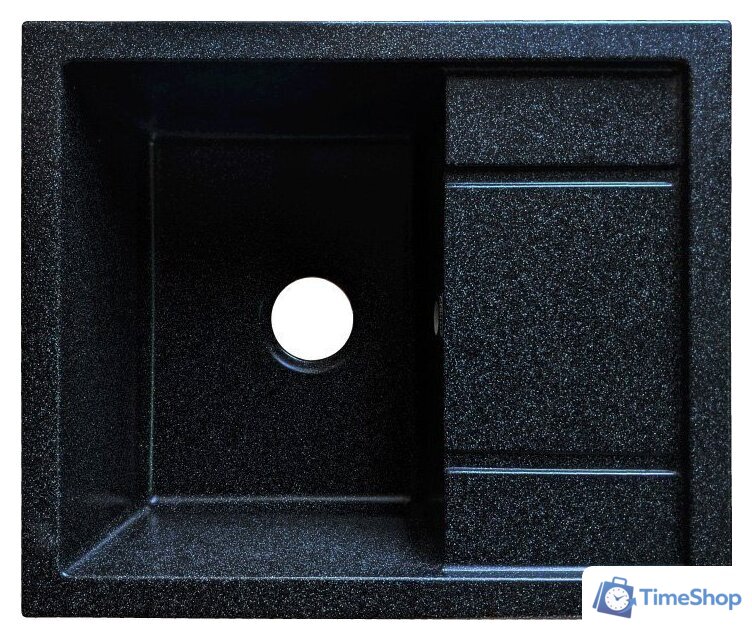 Кухонная мойка Saniteco Fortis (черный) - Изображение №6 — Интернет-магазин Time-Shop