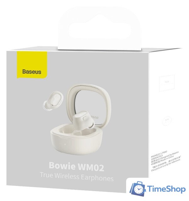 Наушники Baseus Bowie WM02 (белый) - Изображение №5 — Интернет-магазин Time-Shop