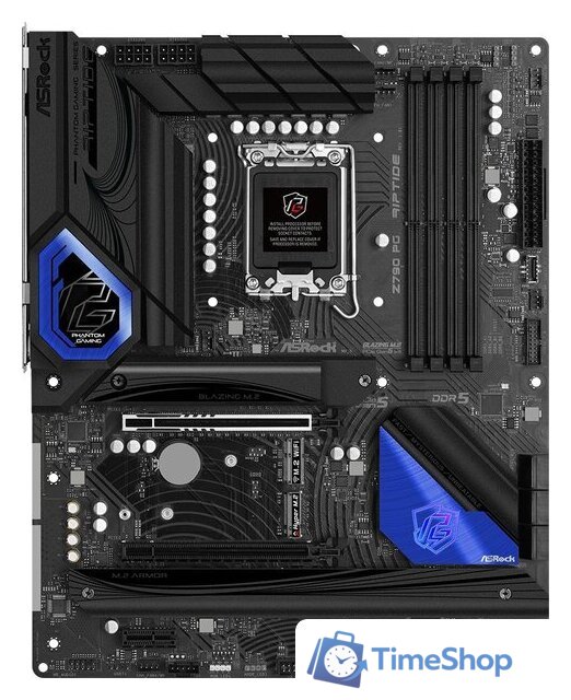 Материнская плата ASRock Z790 PG Riptide - Изображение №1 — Интернет-магазин Time-Shop