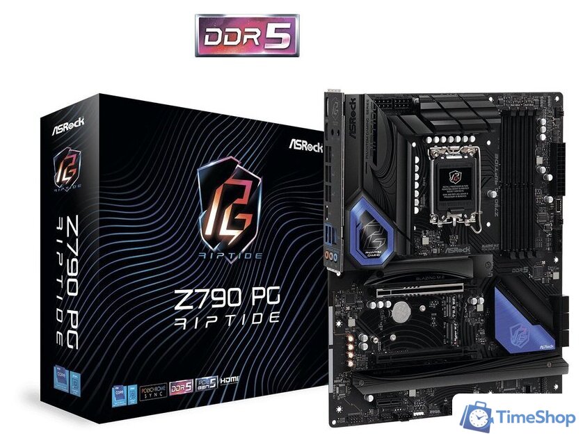 Материнская плата ASRock Z790 PG Riptide - Изображение №2 — Интернет-магазин Time-Shop