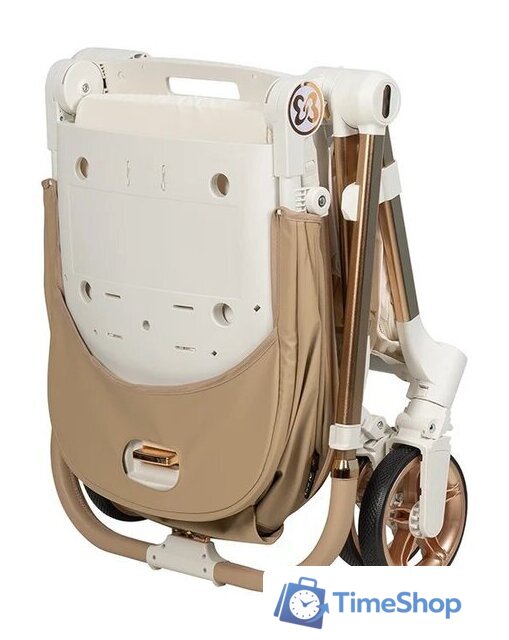 Коляска прогулочная «книга» Farfello Olivia (кварцевый песок) - Изображение №15 — Интернет-магазин Time-Shop