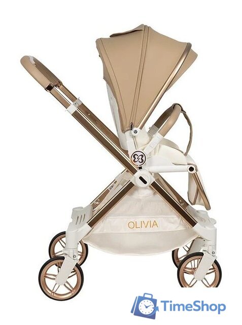 Коляска прогулочная «книга» Farfello Olivia (кварцевый песок) - Изображение №2 — Интернет-магазин Time-Shop