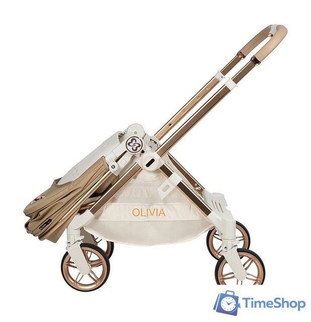Коляска прогулочная «книга» Farfello Olivia (кварцевый песок) - Изображение №13 — Интернет-магазин Time-Shop