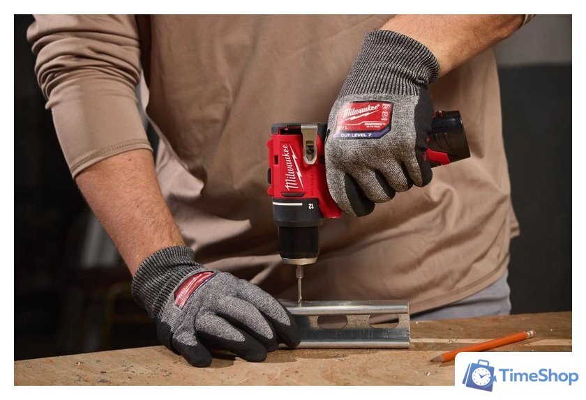  Milwaukee M12 BLPP2A-402B 4933499692 (шуруповерт, сабельная пила, 2 АКБ, сумка) - Изображение №2 — Интернет-магазин Time-Shop