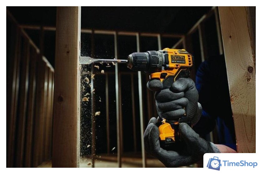 Дрель-шуруповерт DeWalt DCD701N-XJ (без АКБ) - Изображение №4 — Интернет-магазин Time-Shop