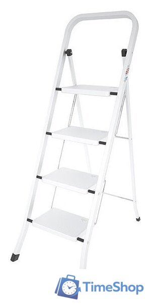 Лестница-стремянка Colombo Factotum 4 Steel G110L04W (4 ступени) - Изображение №1 — Интернет-магазин Time-Shop