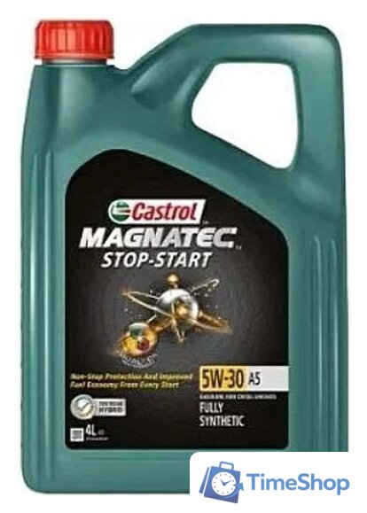 Моторное масло Castrol Magnatec 5W-30 A5 Dualock 4л - Изображение №1 — Интернет-магазин Time-Shop