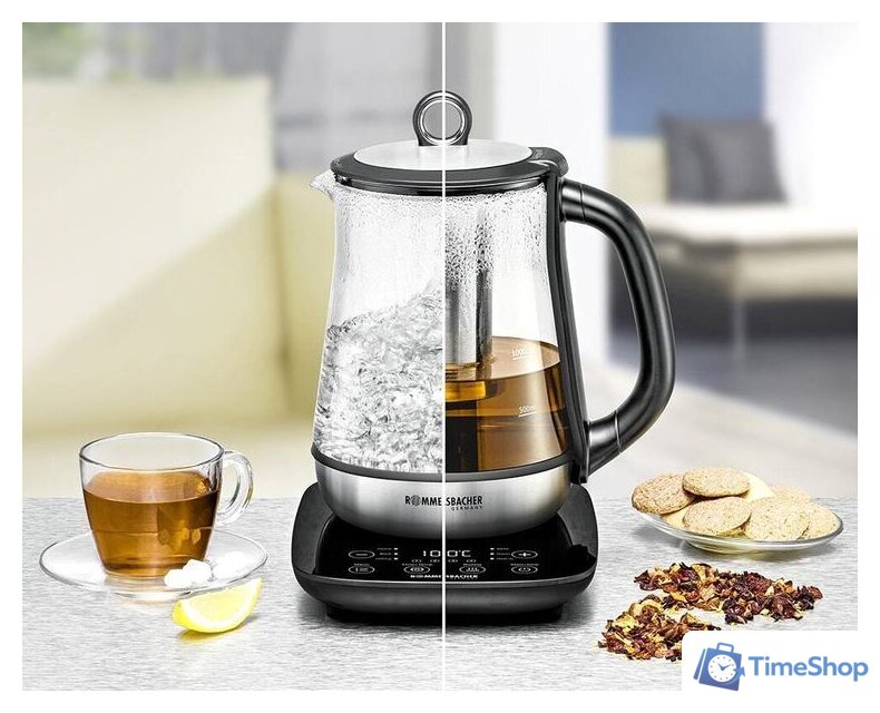 Электрический чайник ROMMELSBACHER TA 2000 - Изображение №2 — Интернет-магазин Time-Shop