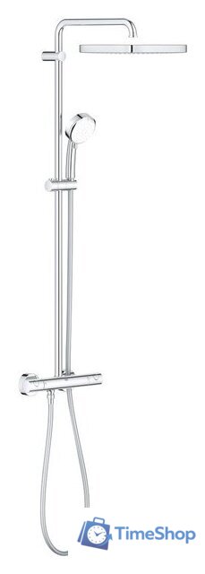 Душевая система  Grohe Tempesta Cosmopolitan System 250 Cube 26689000 - Изображение №1 — Интернет-магазин Time-Shop