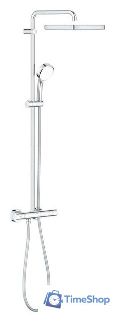 Душевая система  Grohe Tempesta Cosmopolitan System 250 Cube 26689000 - Изображение №1 — Интернет-магазин Time-Shop