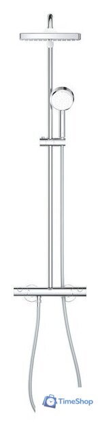Душевая система  Grohe Tempesta Cosmopolitan System 250 Cube 26689000 - Изображение №2 — Интернет-магазин Time-Shop