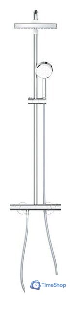 Душевая система  Grohe Tempesta Cosmopolitan System 250 Cube 26689000 - Изображение №2 — Интернет-магазин Time-Shop