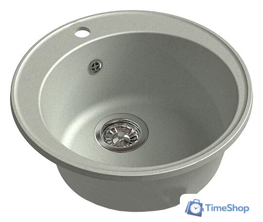 Кухонная мойка GranFest QUARZ Z-08 (серый) - Изображение №1 — Интернет-магазин Time-Shop