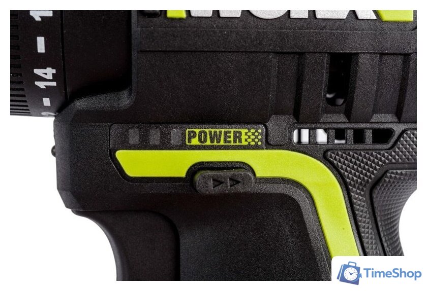 Ударная дрель-шуруповерт Worx Professional WU131X (с 2-мя АКБ, сумка) - Изображение №7 — Интернет-магазин Time-Shop