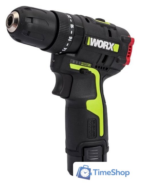 Ударная дрель-шуруповерт Worx Professional WU131X (с 2-мя АКБ, сумка) - Изображение №1 — Интернет-магазин Time-Shop