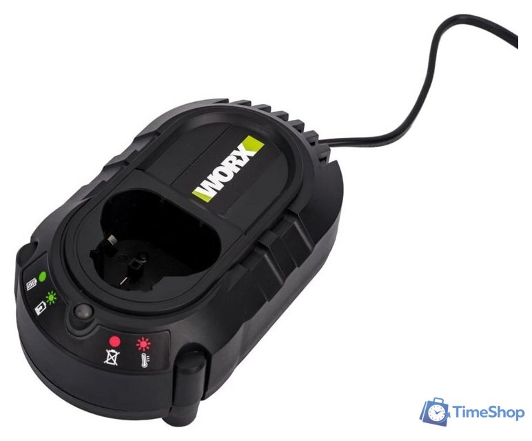 Ударная дрель-шуруповерт Worx Professional WU131X (с 2-мя АКБ, сумка) - Изображение №14 — Интернет-магазин Time-Shop