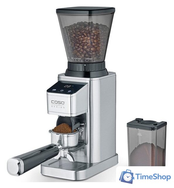 Электрическая кофемолка CASO BaristaChef Inox - Изображение №1 — Интернет-магазин Time-Shop