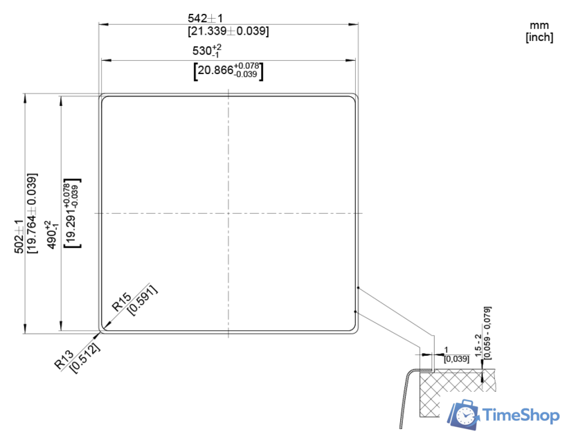 Кухонная мойка Blanco Andano 500-IF/A 525245 (с клапаном-автоматом, сатин) - Изображение №10 — Интернет-магазин Time-Shop