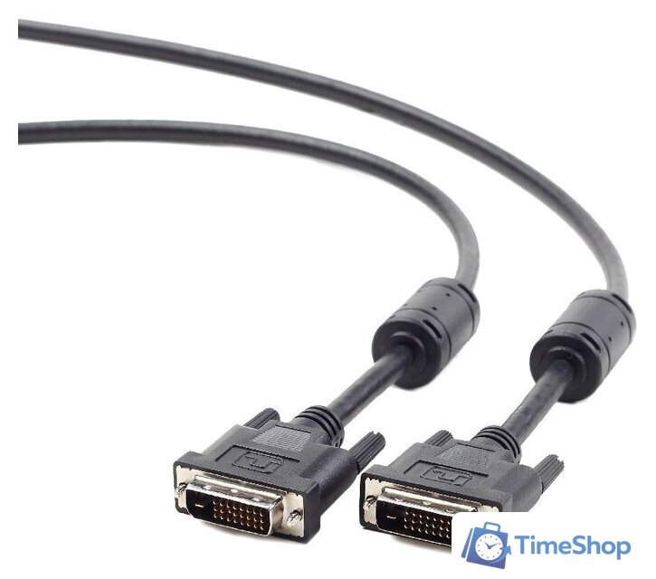 Кабель Gembird CC-DVI2-BK-6 - Изображение №1 — Интернет-магазин Time-Shop