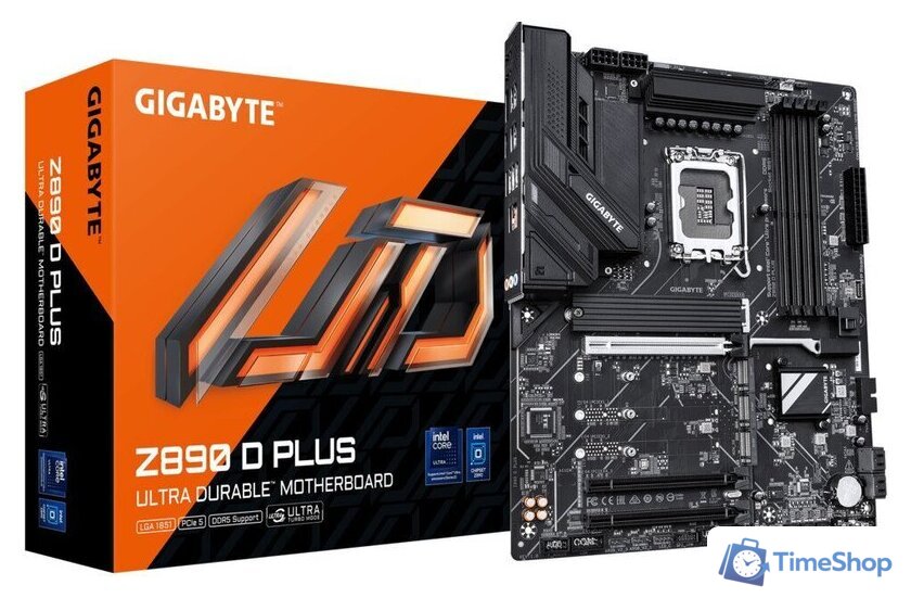 Материнская плата Gigabyte Z890 D Plus - Изображение №4 — Интернет-магазин Time-Shop