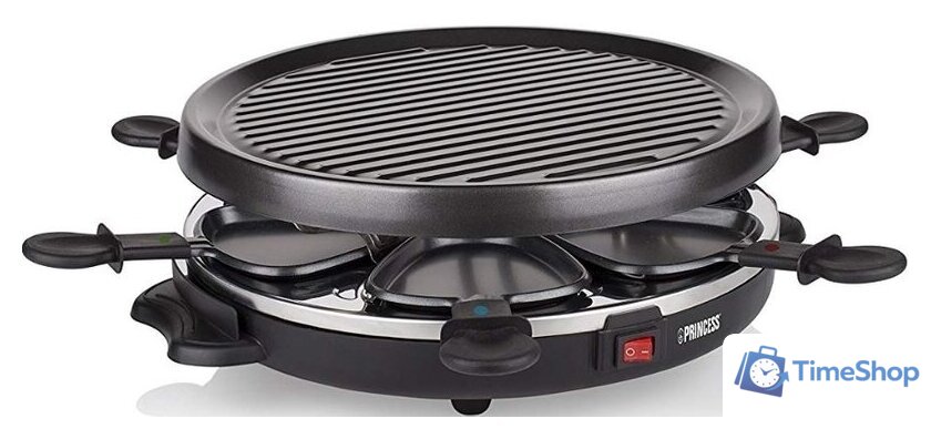 Раклетница Princess 162725 Raclette 6 Grill Party - Изображение №3 — Интернет-магазин Time-Shop