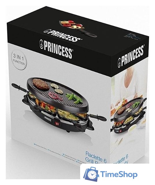 Раклетница Princess 162725 Raclette 6 Grill Party - Изображение №5 — Интернет-магазин Time-Shop