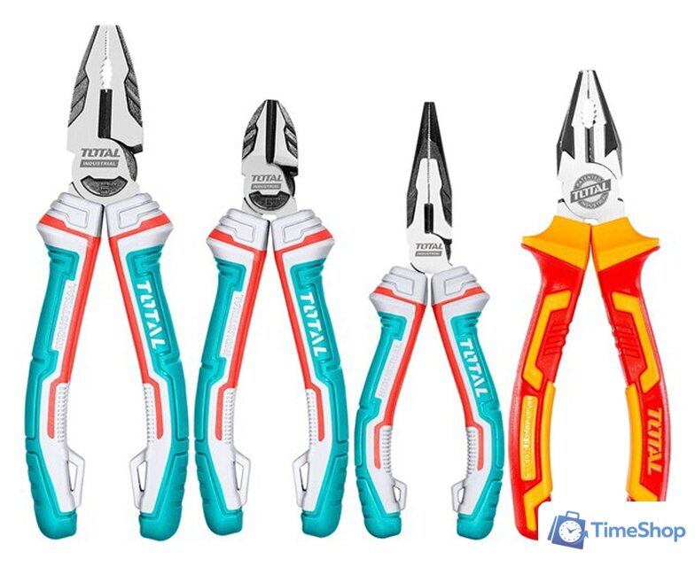 Набор пассатижей Total THT2K0456 (4 предмета) - Изображение №1 — Интернет-магазин Time-Shop
