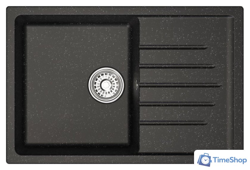Кухонная мойка Mixline ML-GM19 551982 (черный) - Изображение №1 — Интернет-магазин Time-Shop