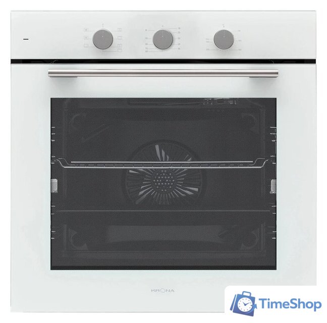 Электрический духовой шкаф Krona Alpha 60 WH - Изображение №1 — Интернет-магазин Time-Shop