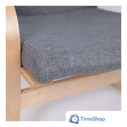 Интерьерное кресло AksHome Relax (ткань, серый QS-9) - Изображение №8 — Интернет-магазин Time-Shop