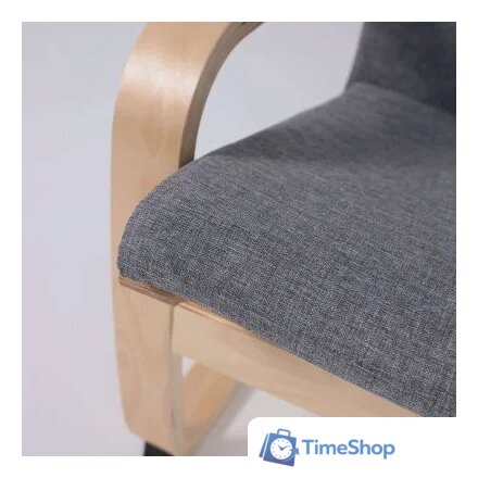 Интерьерное кресло AksHome Relax (ткань, серый QS-9) - Изображение №9 — Интернет-магазин Time-Shop