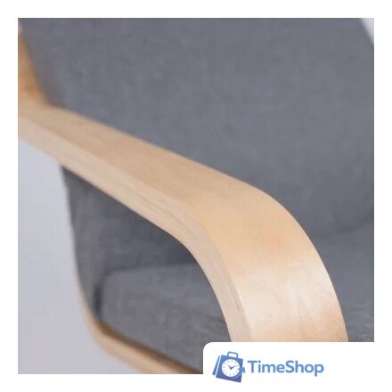 Интерьерное кресло AksHome Relax (ткань, серый QS-9) - Изображение №7 — Интернет-магазин Time-Shop