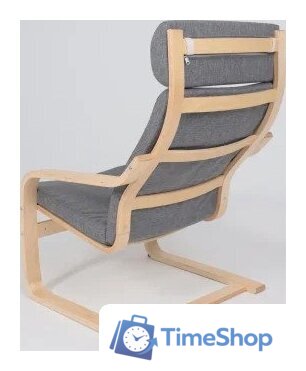 Интерьерное кресло AksHome Relax (ткань, серый QS-9) - Изображение №12 — Интернет-магазин Time-Shop