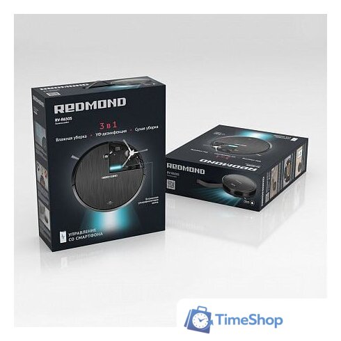 Робот-пылесос Redmond (Редмонд) RV-R650S WiFi - Изображение №10 — Интернет-магазин Time-Shop