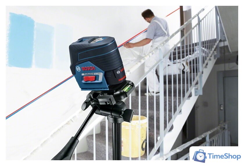 Лазерный нивелир Bosch GCL 2-50 C Professional (с креплением BM 3) [0601066G03] - Изображение №4 — Интернет-магазин Time-Shop
