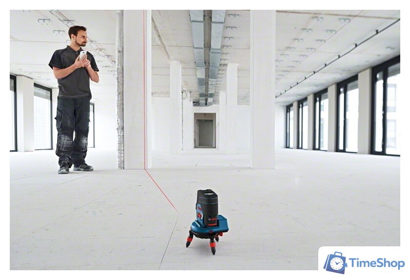 Лазерный нивелир Bosch GCL 2-50 C Professional (с креплением BM 3) [0601066G03] - Изображение №5 — Интернет-магазин Time-Shop