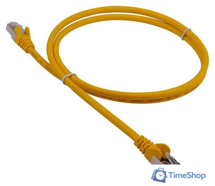 Кабель Lanmaster LAN-PC45/S5E-5.0-YL - Изображение №1 — Интернет-магазин Time-Shop