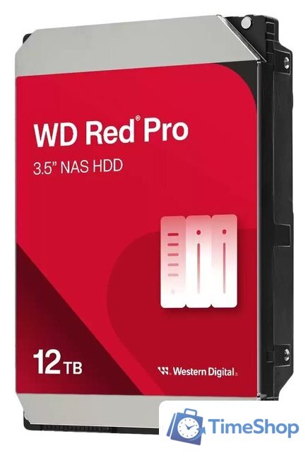 Жесткий диск WD Red Pro 12TB WD122KFBX - Изображение №1 — Интернет-магазин Time-Shop