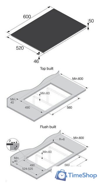 Варочная панель ASKO HI5643FMG1 - Изображение №4 — Интернет-магазин Time-Shop