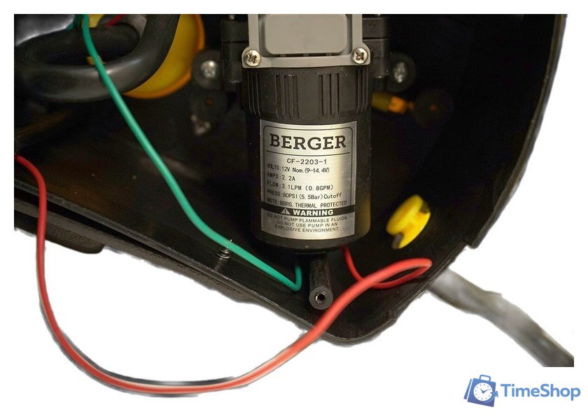 Аккумуляторный опрыскиватель Berger BG1993 - Изображение №4 — Интернет-магазин Time-Shop