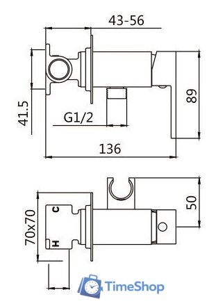 Гигиенический душ Shevanik S127H - Изображение №14 — Интернет-магазин Time-Shop