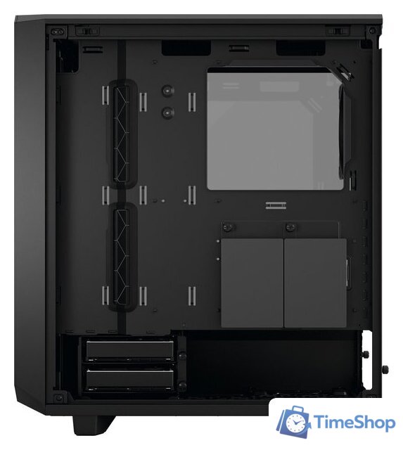 Корпус Fractal Design Meshify 2 Compact Lite Black TG Light Tint FD-C-MEL2C-03 - Изображение №8 — Интернет-магазин Time-Shop