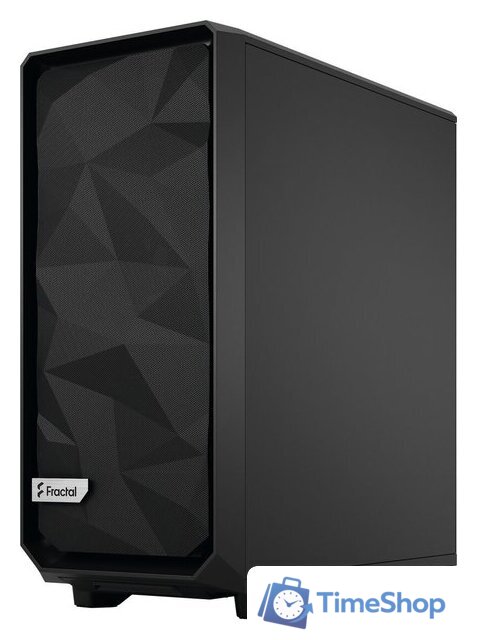 Корпус Fractal Design Meshify 2 Compact Lite Black TG Light Tint FD-C-MEL2C-03 - Изображение №6 — Интернет-магазин Time-Shop